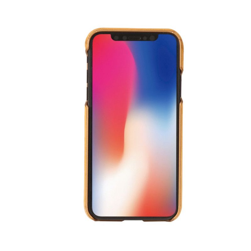 Coque iPhone Xr Cuir Litchi Véritable Pierre Cardin