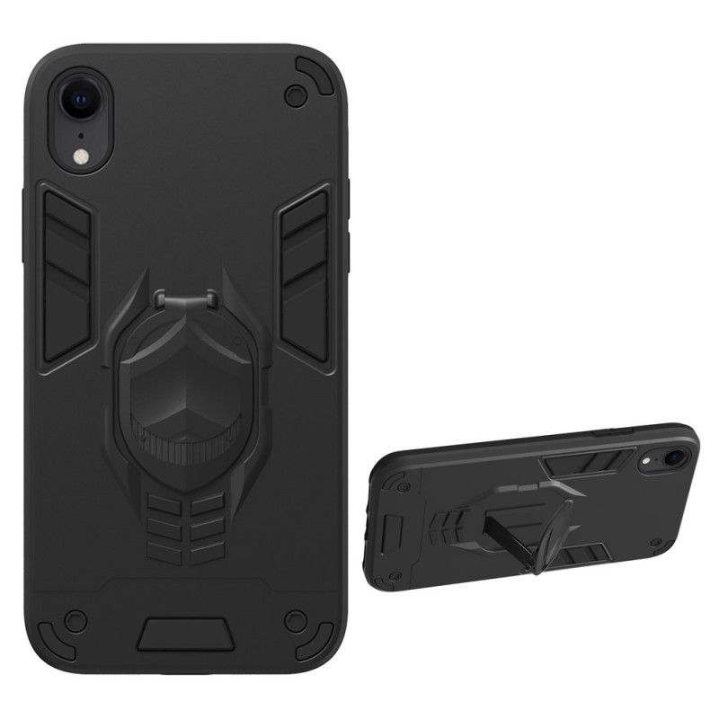 Coque iPhone Xr Détachable Armure Avec Anneau-support