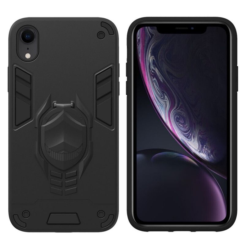 Coque iPhone Xr Détachable Armure Avec Anneau-support