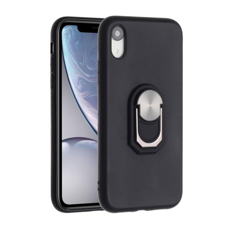 Coque iPhone Xr Hybride Anneau Premium