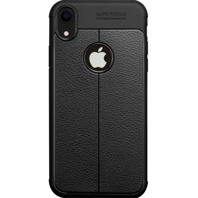 Coque iPhone Xr Imak Simili Cuir Couture