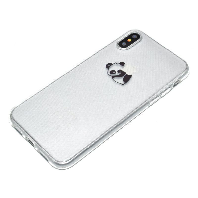 Coque iPhone Xr Jeux De Panda Logo