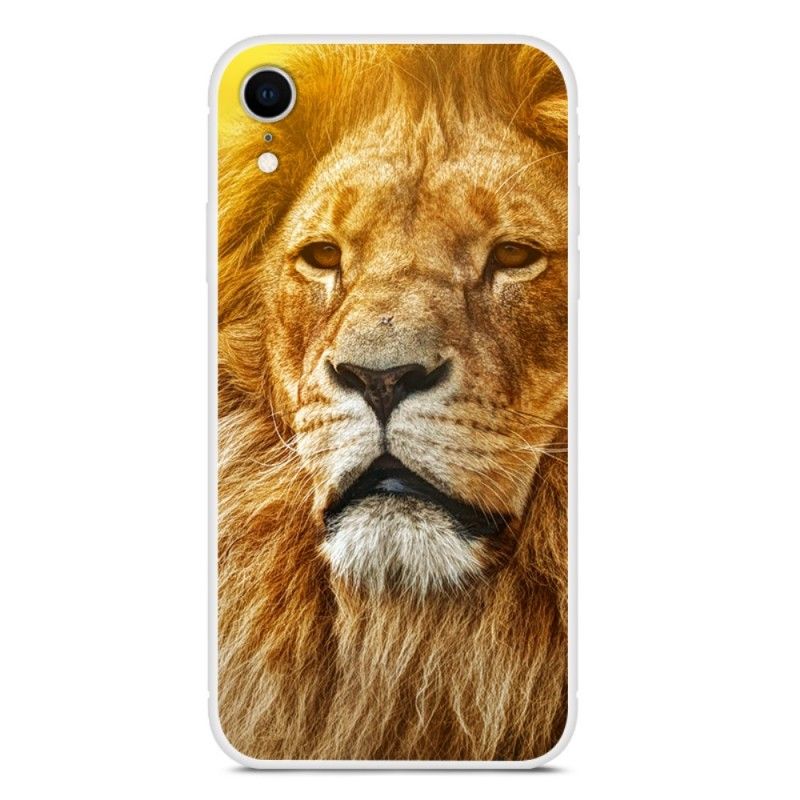 Coque iPhone Xr Lion