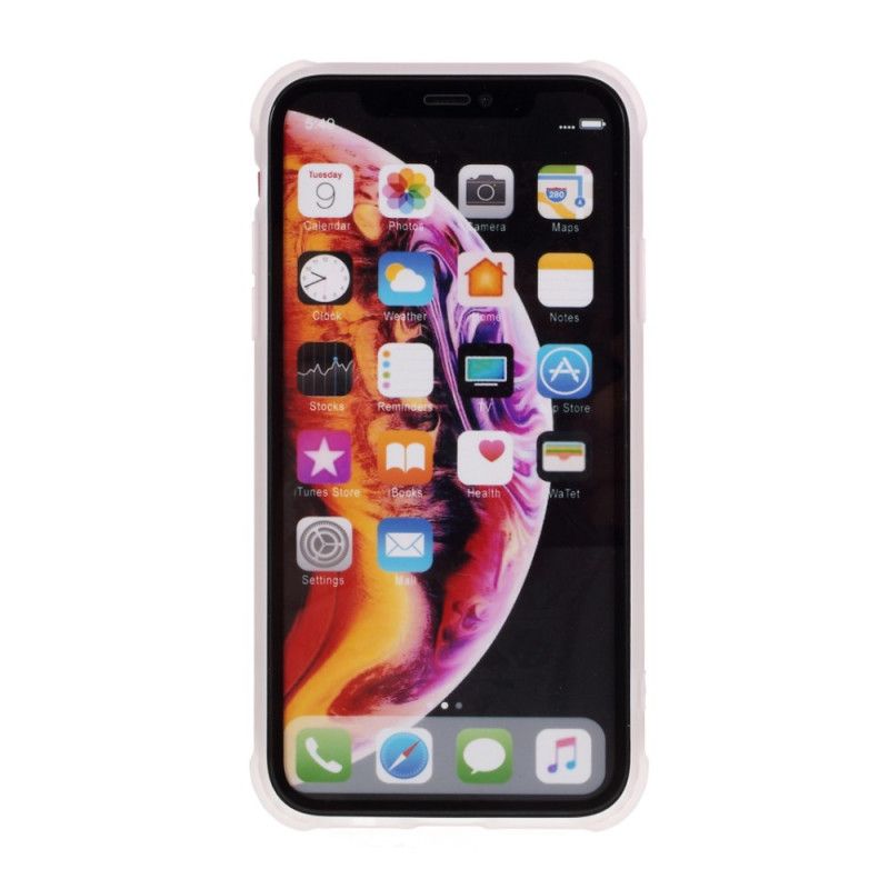 Coque iPhone Xr Marbre Géométrie Design