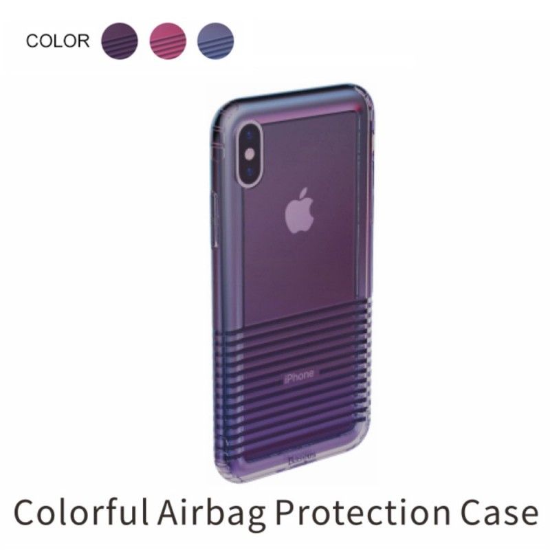 Coque iPhone Xr Max Baseus Colorful Airbags