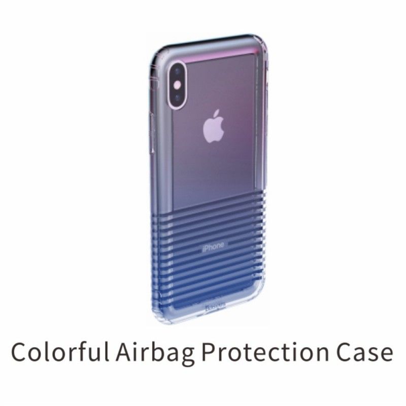 Coque iPhone Xr Max Baseus Colorful Airbags