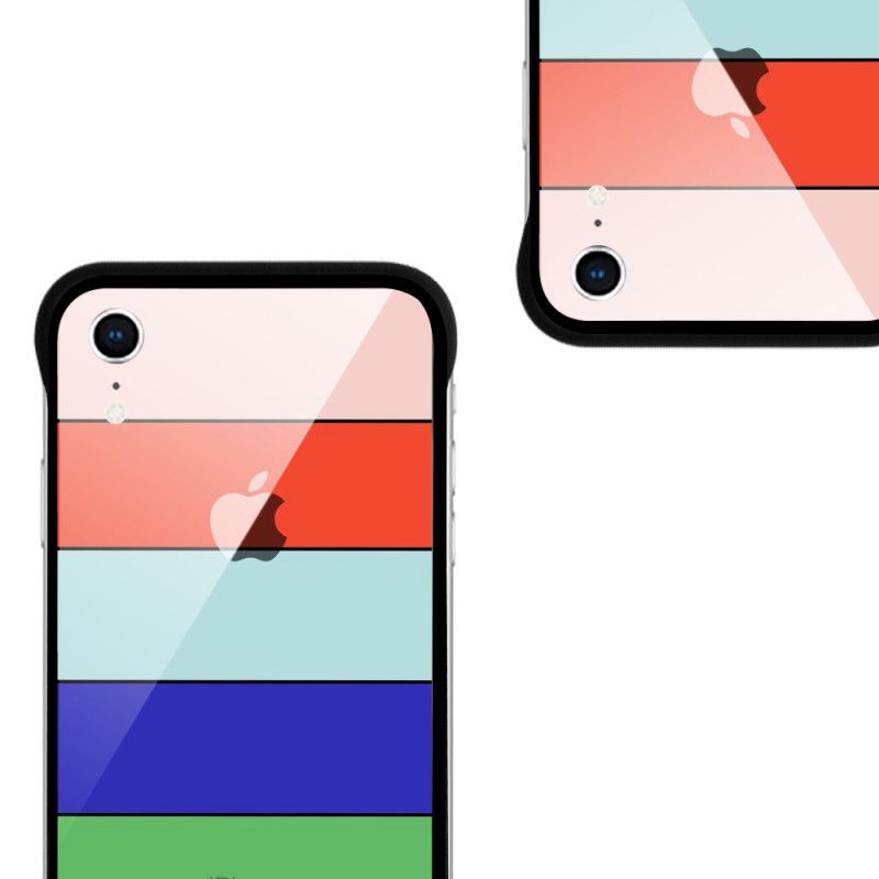 Coque iPhone Xr Nxe Rainbow Series