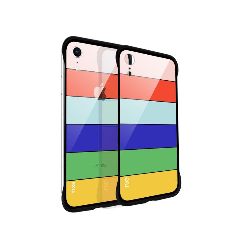 Coque iPhone Xr Nxe Rainbow Series