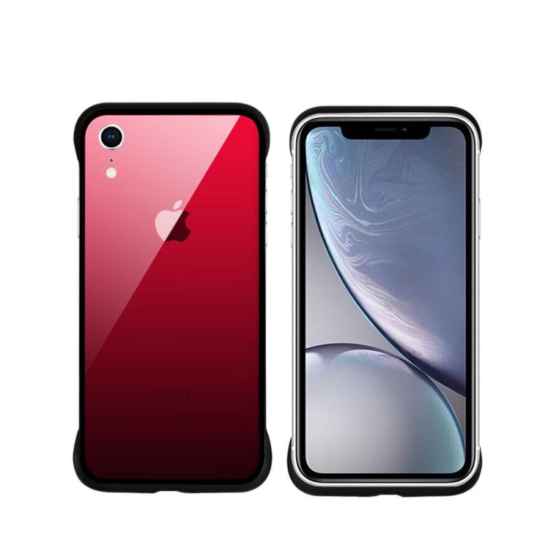 Coque iPhone Xr Nxe Verre Trempé Colors