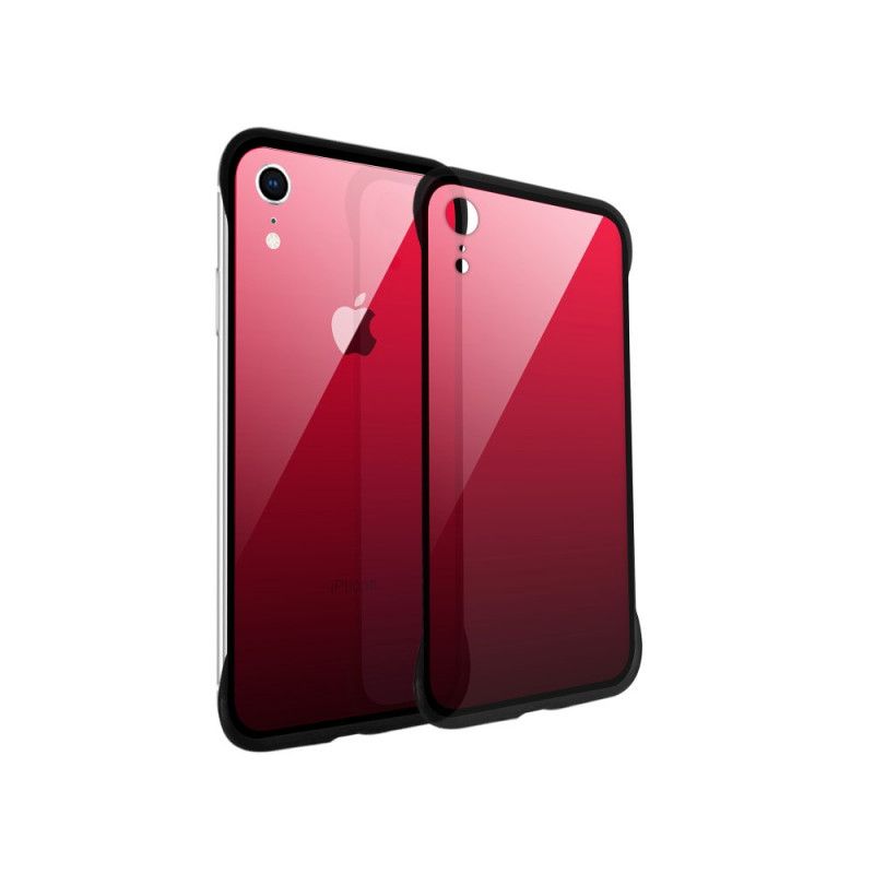 Coque iPhone Xr Nxe Verre Trempé Colors