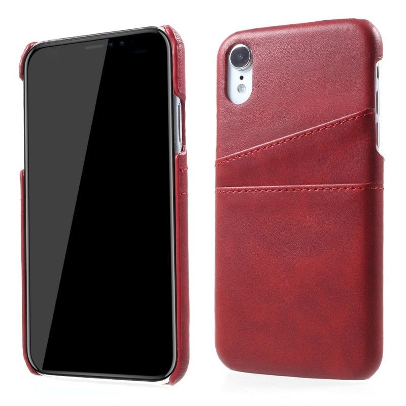 Coque iPhone Xr Porte Cartes