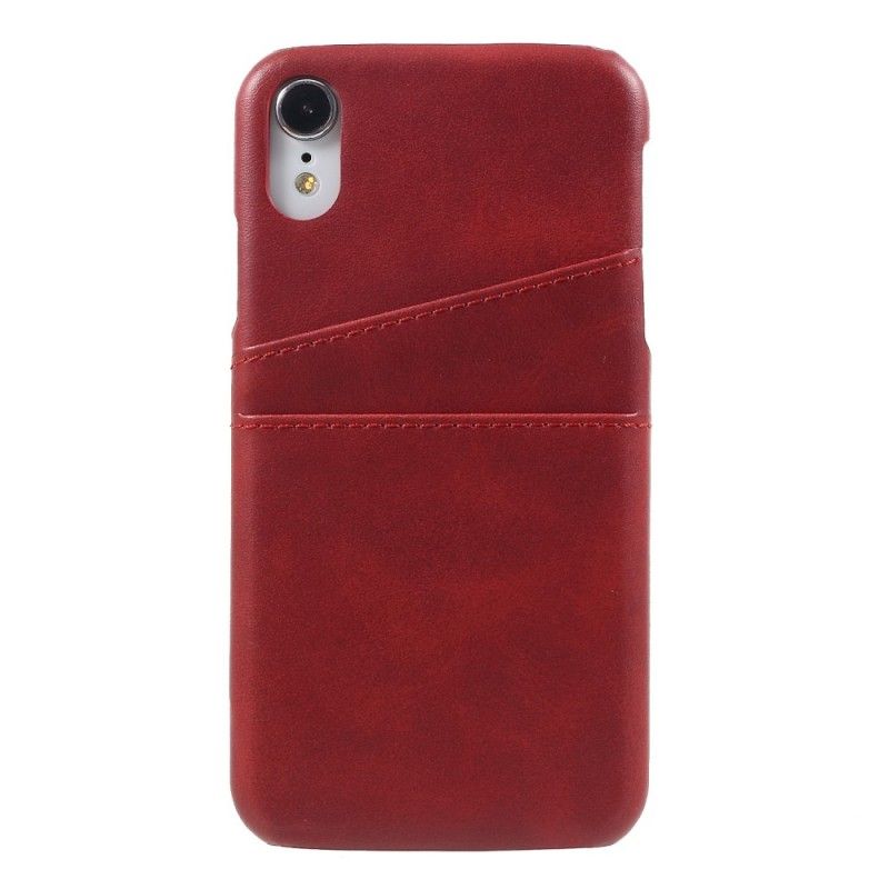 Coque iPhone Xr Porte Cartes