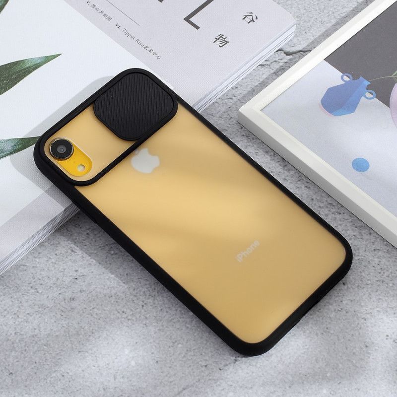 Coque iPhone Xr Protection Objectif Coulissante