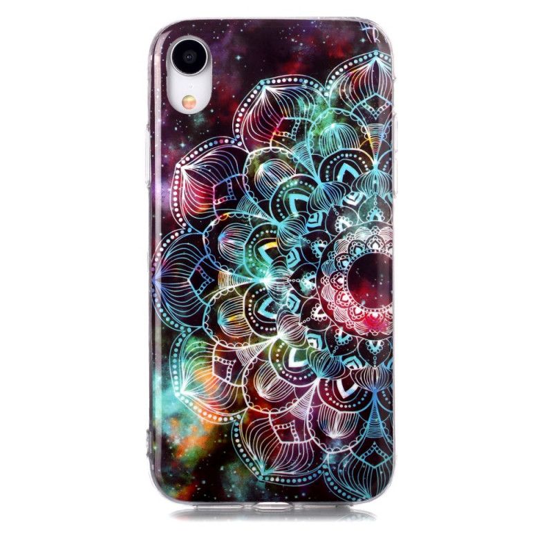 Coque iPhone Xr Série Floralies Fluorescente