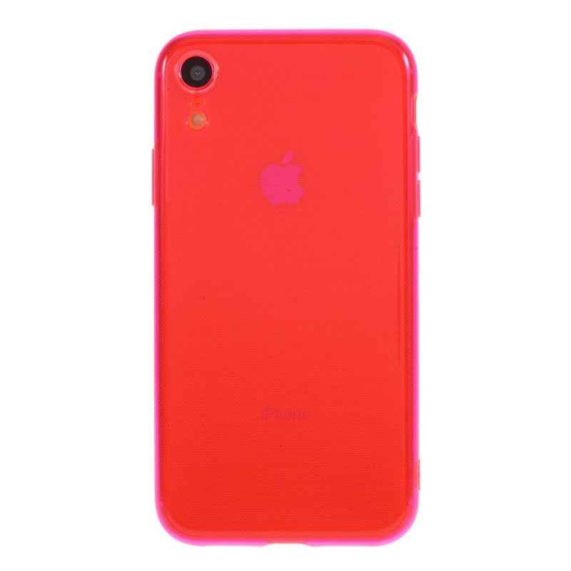 Coque iPhone Xr Silicone Colors