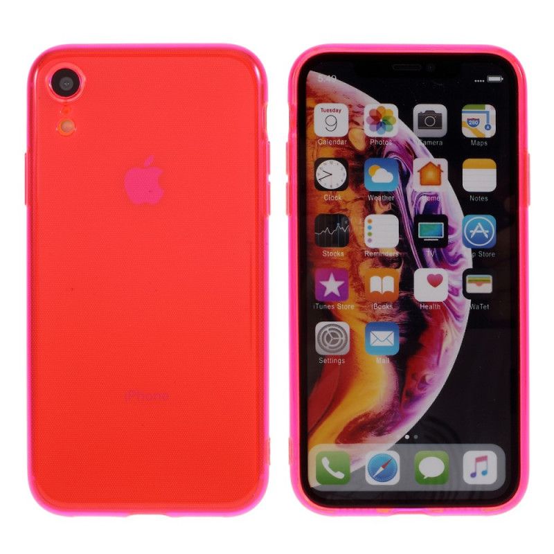 Coque iPhone Xr Silicone Colors