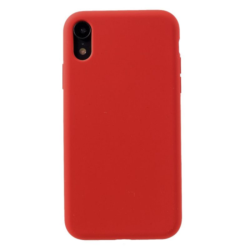 Coque iPhone Xr Silicone Liquide Mutural