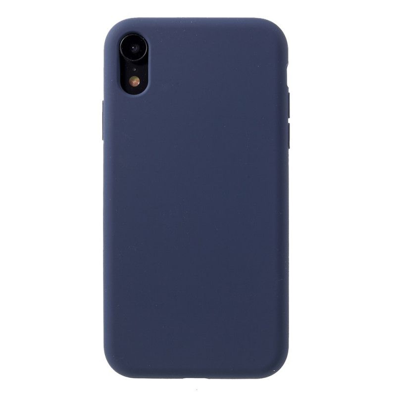 Coque iPhone Xr Silicone Liquide Mutural