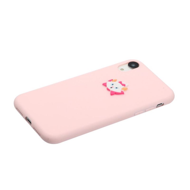 Coque iPhone Xr Silicone Logo Animal