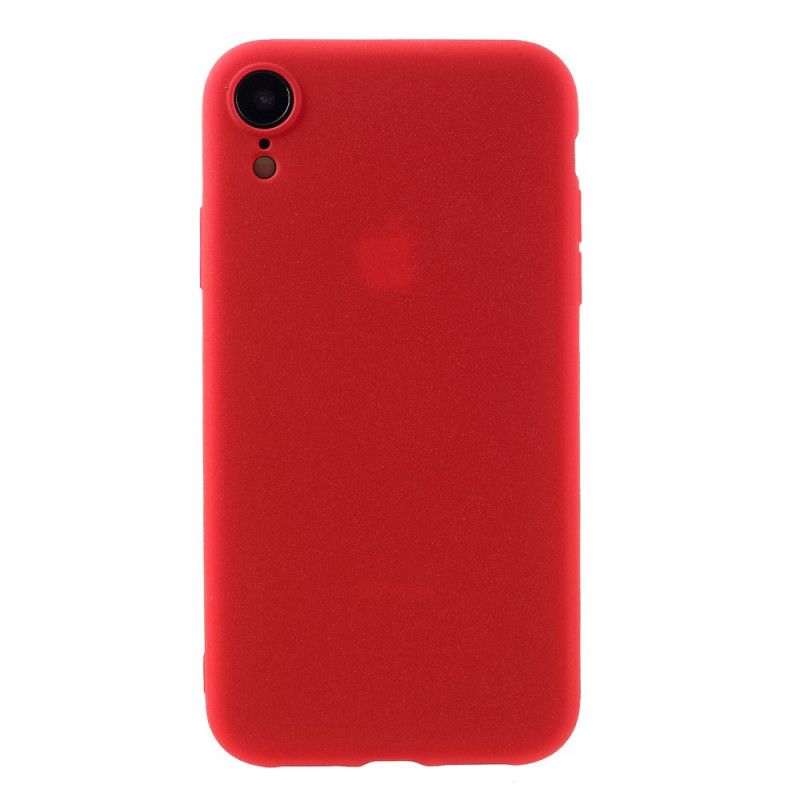 Coque iPhone Xr Silicone Mat