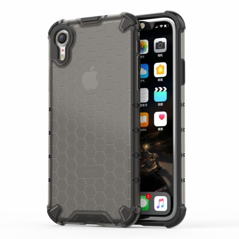 Coque iPhone Xr Style Nid D'abeille