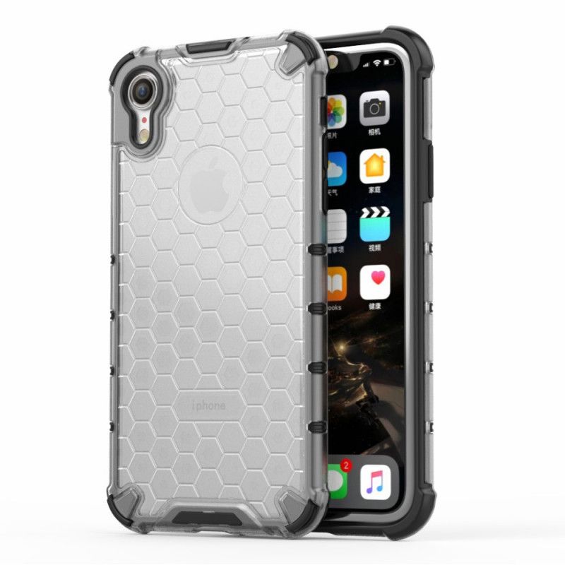 Coque iPhone Xr Style Nid D'abeille