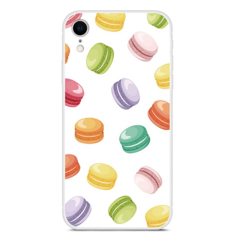 Coque iPhone Xr Sweet Macarons