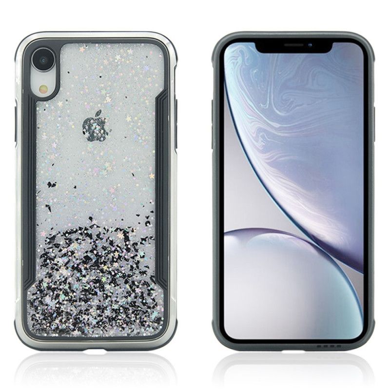 Coque iPhone Xr Tendance Paillettes