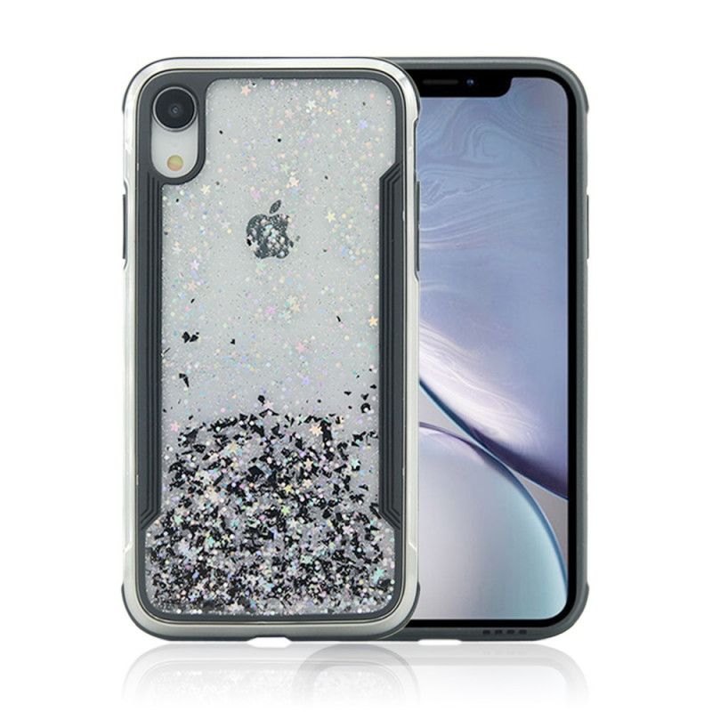 Coque iPhone Xr Tendance Paillettes