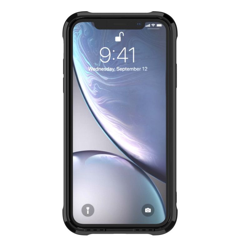 Coque iPhone Xr Transparente Leeu Coussins Protecteurs