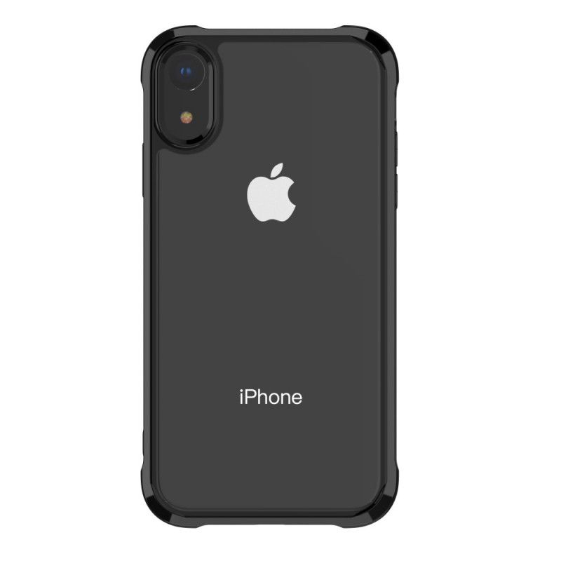 Coque iPhone Xr Transparente Leeu Coussins Protecteurs