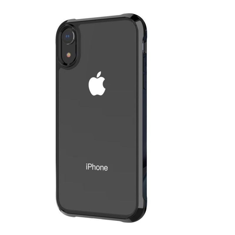 Coque iPhone Xr Transparente Leeu Coussins Protecteurs