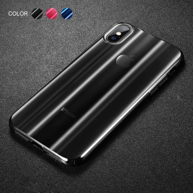 Coque iPhone Xs Baseus Rigide Aurora