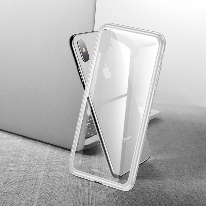 Coque iPhone Xs Baseus Transparente