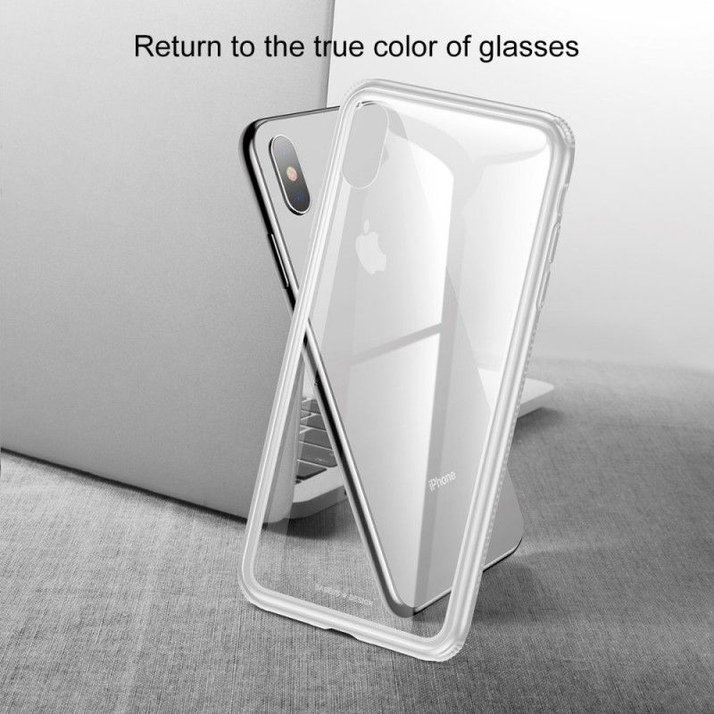 Coque iPhone Xs Baseus Transparente