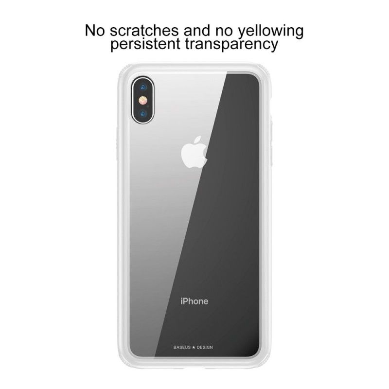 Coque iPhone Xs Baseus Transparente