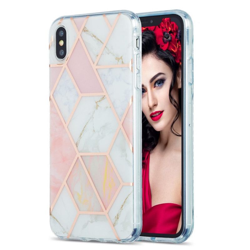 Coque iPhone Xs Max Design Marbre