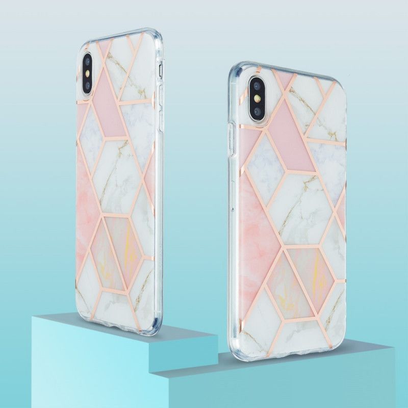 Coque iPhone Xs Max Design Marbre