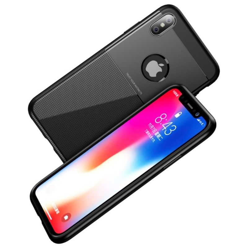 Coque iPhone Xs Max Ipaky Hybride Antidérapante