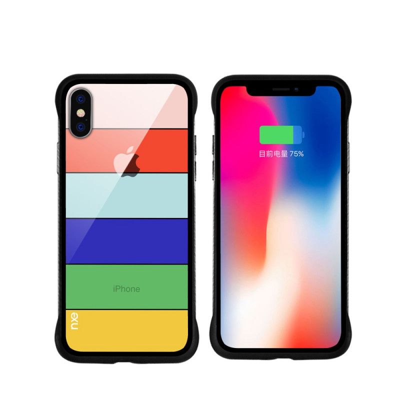 Coque iPhone Xs Max Nxe Rainbow Series