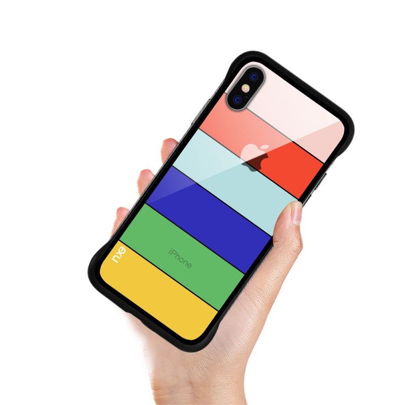 Coque iPhone Xs Max Nxe Rainbow Series