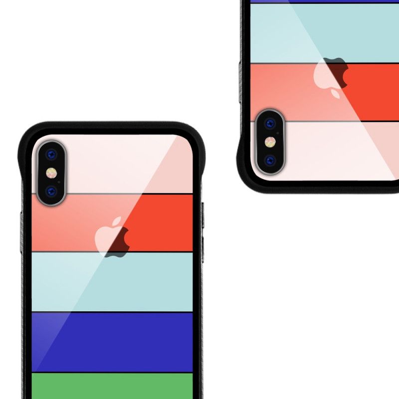 Coque iPhone Xs Max Nxe Rainbow Series