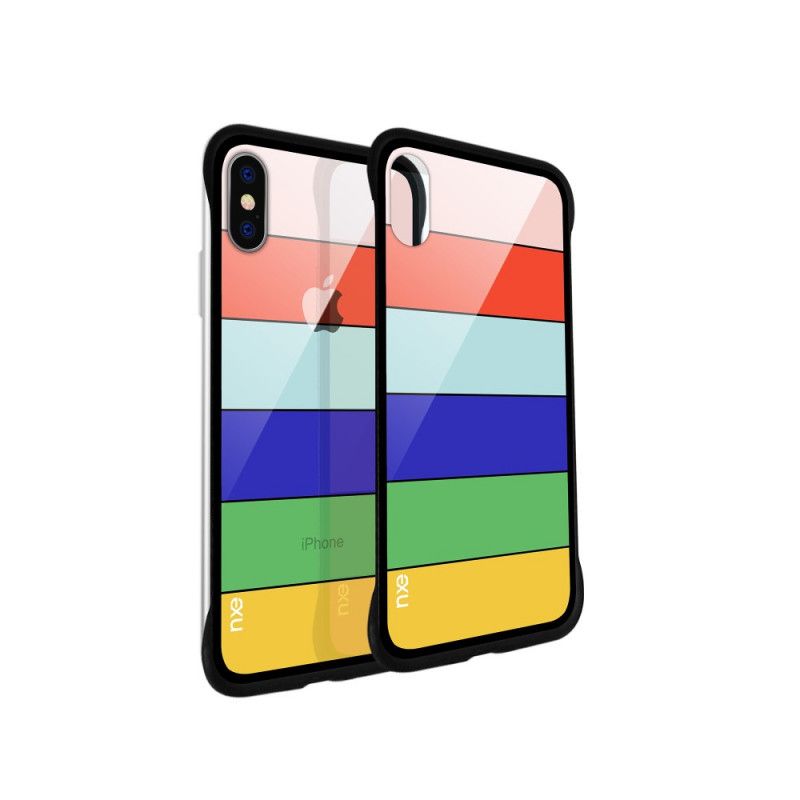 Coque iPhone Xs Max Nxe Rainbow Series