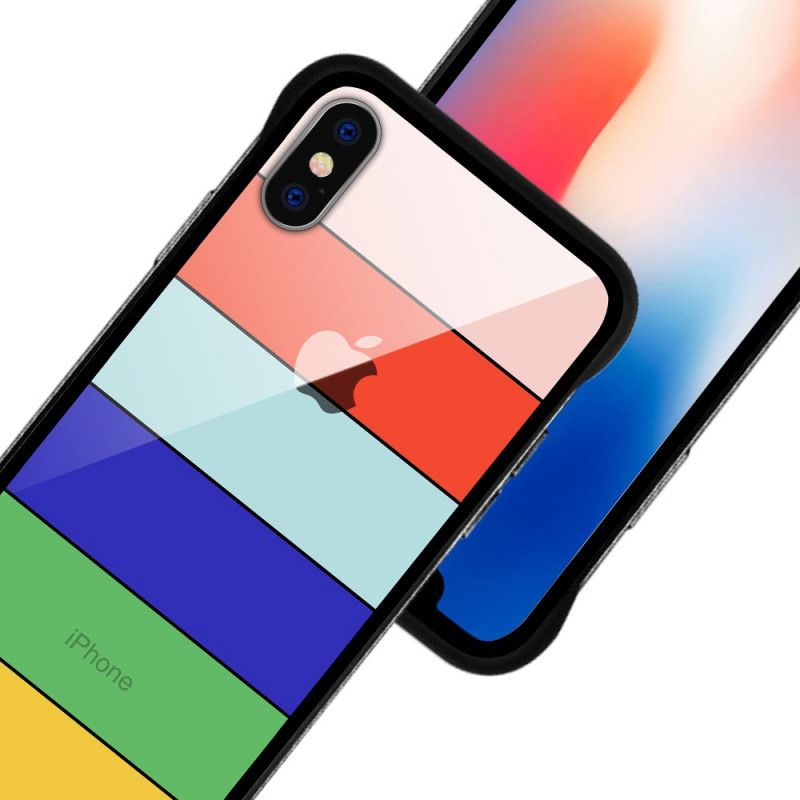 Coque iPhone Xs Max Nxe Rainbow Series