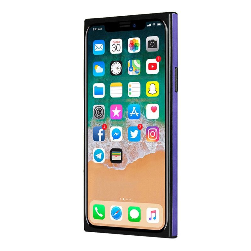 Coque iPhone Xs Max Porte-carte Et Sangle