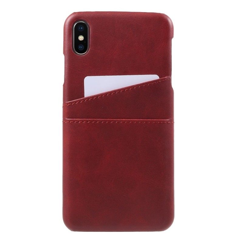 Coque iPhone Xs Max Porte-cartes