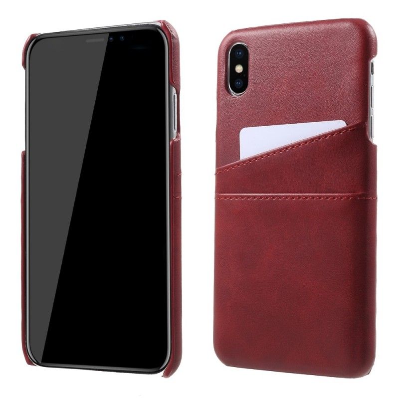 Coque iPhone Xs Max Porte-cartes