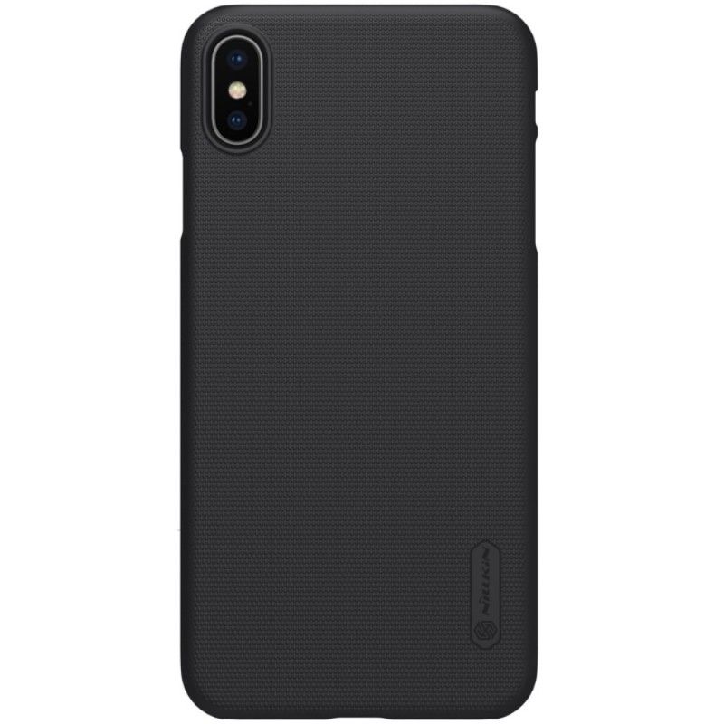 Coque iPhone Xs Max Rigide Givré Nillkin