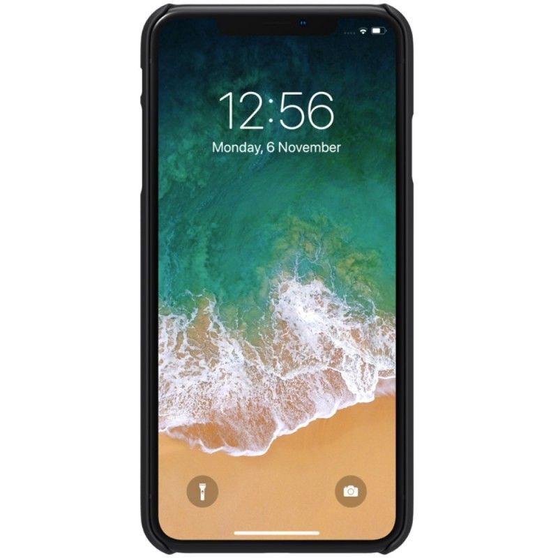 Coque iPhone Xs Max Rigide Givré Nillkin