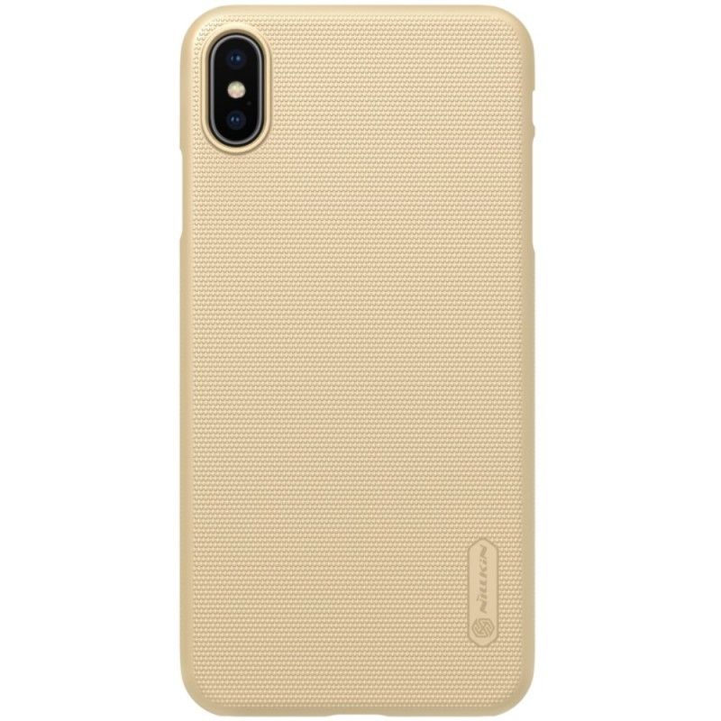 Coque iPhone Xs Max Rigide Givré Nillkin